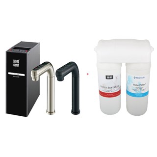 【NEXWATER 諾得】廚下型三溫加熱器淨水器組 NEX-35BN/BK+24.2.201-500A