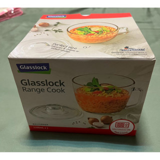 全新 Glasslock玻璃大容量即時微波碗 容量1100ml