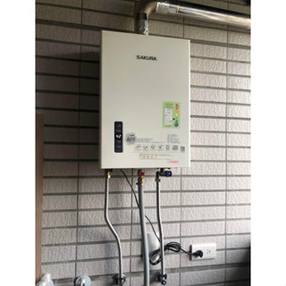 【櫻花牌】(詢問優恵價)DH-1635F(DH1635F) 16L(16公升) 四季溫數位恆溫強制排氣熱水器