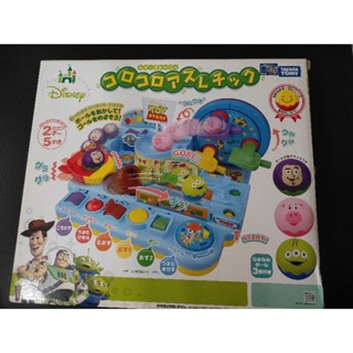 TAKARA TOMY 迪士尼幼兒 玩具總動員彈跳球球遊戲組 _DS89587
