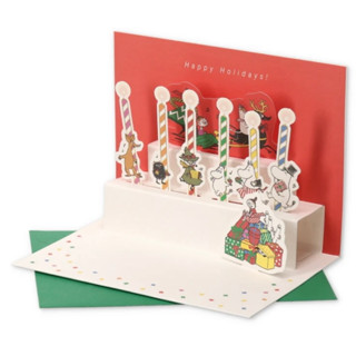 ＼日本現貨／Hallmark × Moomin 姆明 嚕嚕米 Little My 小不點 史力奇 立體 聖誕卡片 賀卡