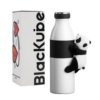 BlacKube 品牌授權正品 「貓熊 Panda 魔吸隨行杯」 蓋子可以吸住的保溫杯