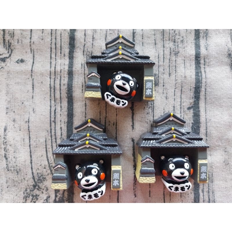 大號磁鐵 現貨激推 旅遊紀念品 環遊世界♡立體旅遊磁鐵♡日本九州熊本熊（頭部可搖動）