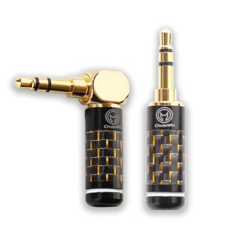 新款 3.5mm AUX 鍍金DIY焊接插頭【川木】全新現貨【M174】 3.5 3節立體聲 耳機 接頭 耳機插頭