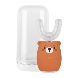 【Luveta】U型牙套式兒童電動牙刷 - 棕熊 (3-6歲/6-12歲)｜品牌旗艦店口腔 衛生 熱銷 現貨 黑人牙刷