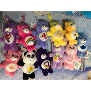 Care Bears 彩虹熊 15公分 正版雷標 吊飾 鑰匙圈