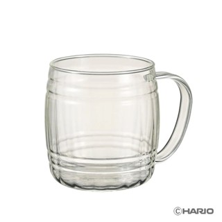 【日本HARIO】酒桶型啤酒玻璃杯620ml《WUZ屋子》玻璃杯 水杯 飲料杯 酒杯 啤酒杯