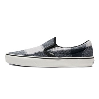 [unclev1966] VANS CLASSIC SLIP-ON 藍灰 牛津 學院 日系 休閒 懶人鞋 滑板鞋