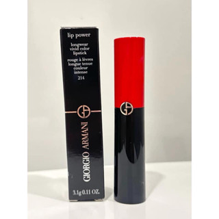 [BOA'S時尚無界] 唇膏 絲絨唇膏 Giorgio Armani 奢華絲絨訂製唇膏3.1g #214 阿曼尼 紅管