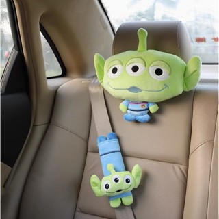 【Joybuy】玩具總動員三眼怪車用汽車頸枕安全帶套