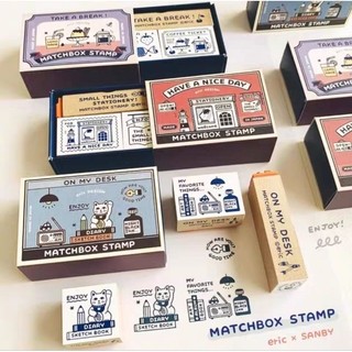 日本eric 東京紙博展會限定eric×SANBY聯名印章 現貨