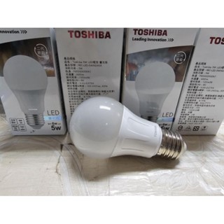 東芝 LED燈泡 5W 14W E27球泡 日本品質設計 高效率 節能燈泡 白光 黃光
