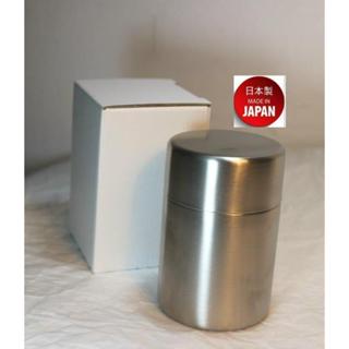 ASAHI~超取免運~日本製造~食樂工房~TY15~不鏽鋼~茶筒~咖啡豆收納~200ml~超取免運~