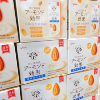 COSTCO代購 好市多 日本 格力高 GLICO 杏仁飲 杏仁 杏仁果飲 原味 196毫升 12瓶 Almond