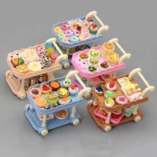 💥現貨💥「candy公仔雜貨舗」微縮造景商品 手推車 餐車 (不含微縮商品)