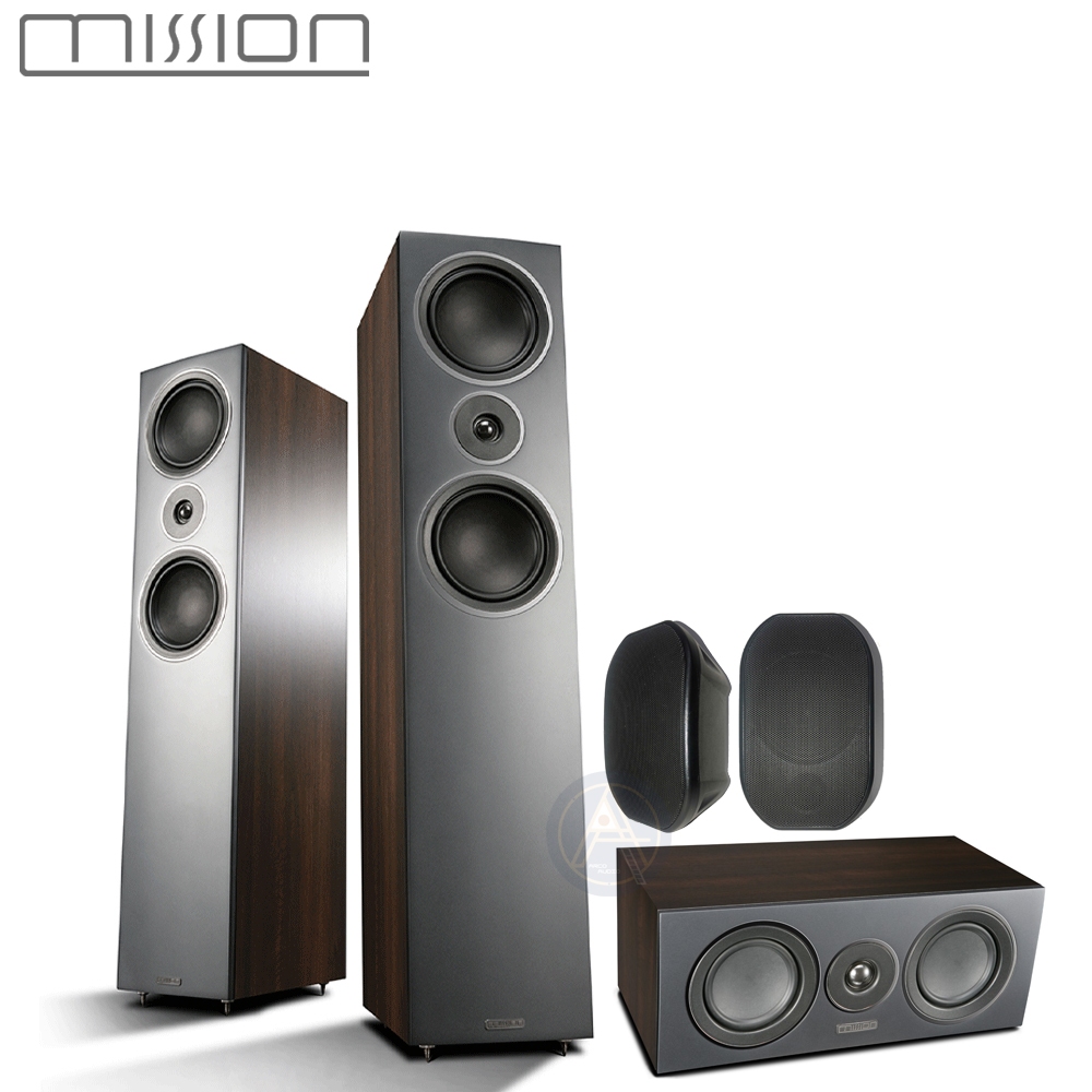 英國 MISSION LX-4 + LX-C 5.1聲道家庭劇院組