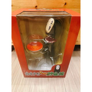 全新未拆 吉卜力 日本正品 限定 電動 存錢筒 宮崎駿 神隱少女 無臉男 貯金箱 存錢筒 有聲電動 會吃錢