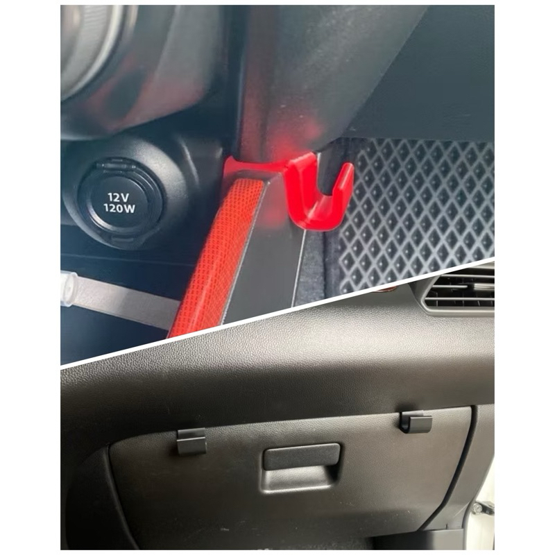 SUZUKI swift 1.0t  1.2油電/ swift sport (2018-2023）3D列印專用側掛鉤