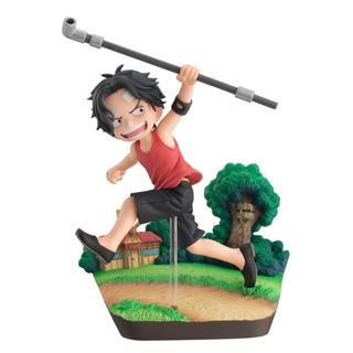 MegaHouse G.E.M. 航海王 艾斯 小時候 RUN!RUN!RUN! PVC完成品 豬帽子模型玩具