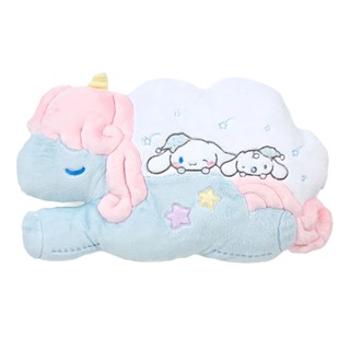 Sanrio 三麗鷗 睡前時光系列 雲朵造型靠墊 抱枕 大耳狗 睡帽 932027N