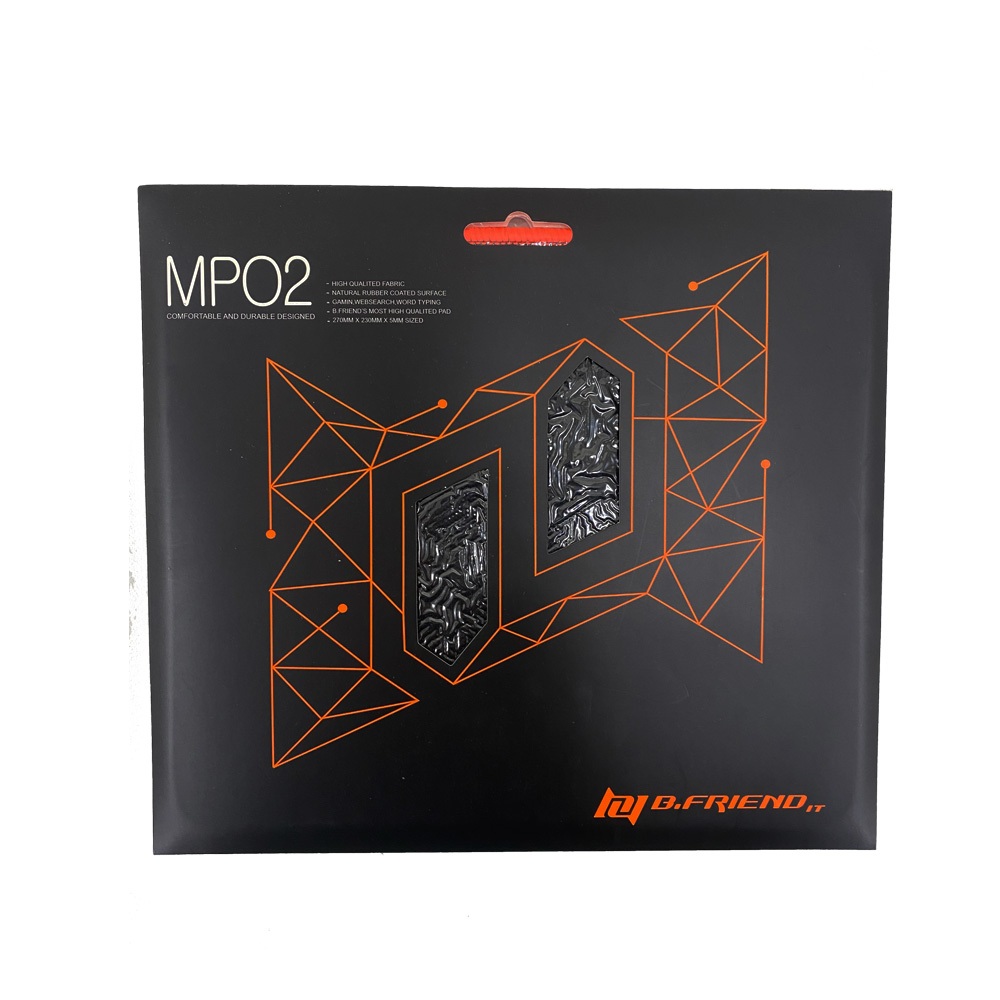 【止滑滑鼠墊】B.Friend MP-02 26X22cm 小尺寸滑鼠墊 編織 止滑