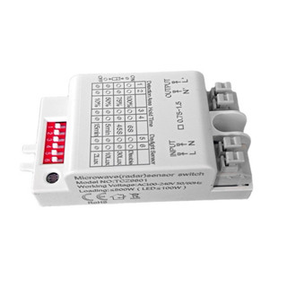 【睿光燈飾】【臺灣現貨】110V~240V 省電 LED傳統適用 人體感應開關內建吸頂燈走廊車庫紅外線微波雷達感應器開關
