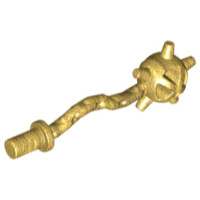 Lego 樂高 珍珠金 流星鎚 Pearl Gold Weapon Spiked Mace 59232