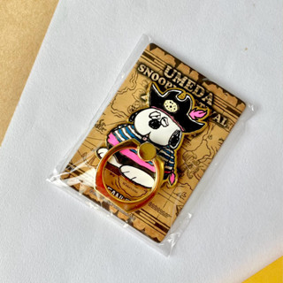 【已斷貨】 2024 阪急百貨 PEANUTS限定商品 Olaf / 奧拉夫 海盜造型手機扣環/指環扣 snoopy