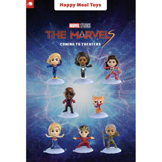 【全新未拆封】 麥當勞快樂兒童餐玩具(二組)- Ms. Marvel