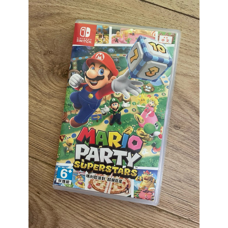switch 二手 瑪利歐派對 超級巨星