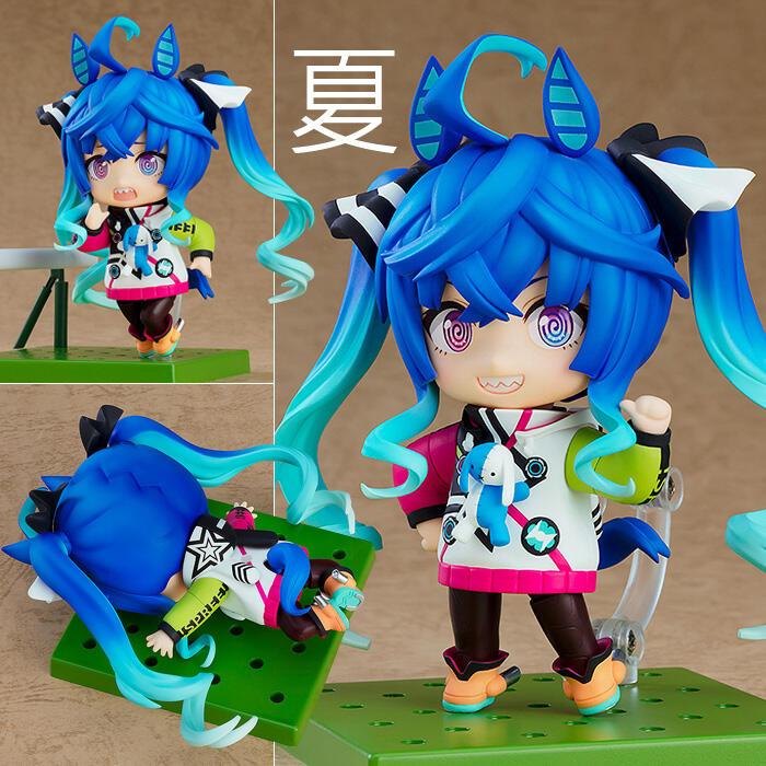 《夏本舖》日版 GSC 黏土人 1957 賽馬娘 雙渦輪 美少女 擬人 呆毛 比賽 草地 台座 熊娃娃 獸耳 師匠 Q版