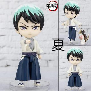 《夏本舖》代理 BANDAI Figuarts mini 鬼滅之刃 愈史郎 鬼殺隊 和服 血鬼術 貓 無限列車 可動