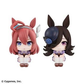 MegaHouse LOOK UP 抬頭系列 賽馬娘 米浴&美浦波旁 套組 附特典 PVC完成品 豬帽子模型玩具