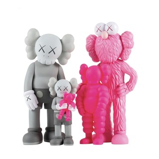 KAWS Family Vinyl Figures Grey／Pink 公仔 KAWS005【SPLY】