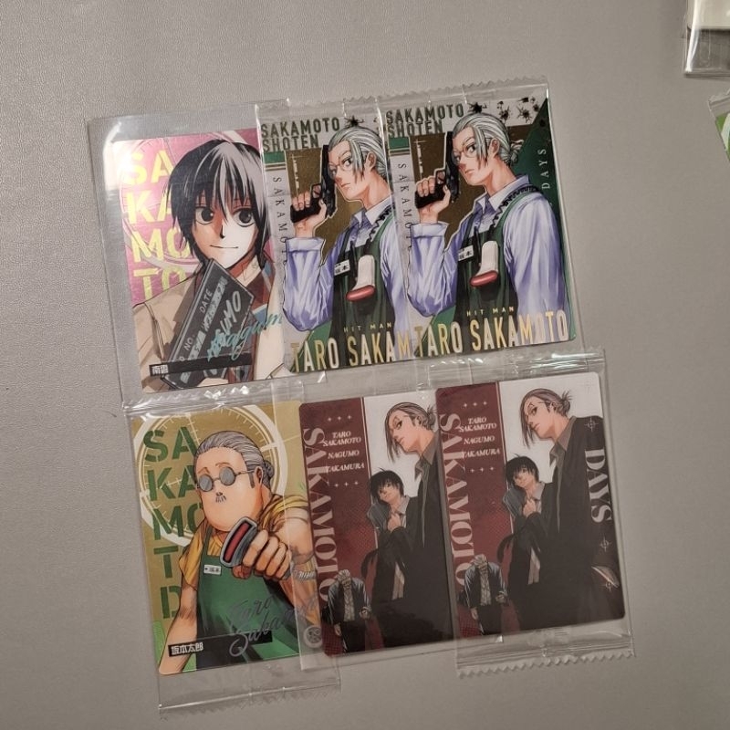 📍現貨 坂本日常days 威化餅卡食玩 南雲 坂本 大佛