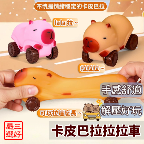 ❤️台灣現貨【超解壓卡皮巴拉拉拉車】水豚君 卡皮巴拉 卡皮巴拉車 變型 小廢物俱樂部 滑行車 拉拉車 190