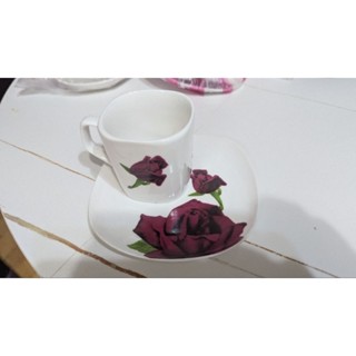 Express 玫瑰咖啡杯