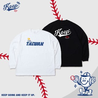 #KEEP TAIWAN NO.1 LONG SLEEVE 黑色 白色 臺灣NO.1 冠軍 長TEE【KS261】