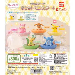 🔥金促咪24小時出貨🔥Pokemon寶可夢 飾品收納盒P4扭蛋 轉蛋 皮卡丘 葉伊布 伊布 寶盒
