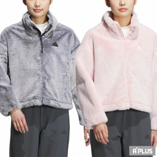 ADIDAS 女 WARM JKT 毛絨 保暖 運動外套 - JJ1080 JJ1081
