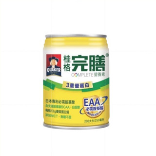 桂格完膳-三重優蛋白無糖不甜250ml24瓶【美十樂藥妝保健】