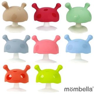 【Mombella】 Q比小蘑菇固齒器 (多色可選) 幼兒固齒器_Perfect baby