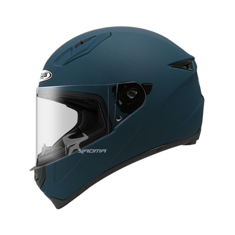 【ZEUS】送贈品 ZEUS 安全帽 ZS-821 素色 啞光藍 消光 821 輕量化 全罩帽 小帽體 入門款｜耀瑪騎士