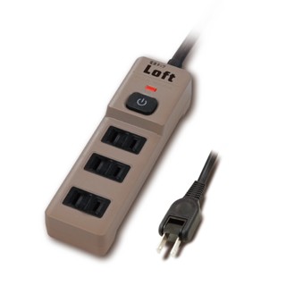 ★千百蝶★ 聖岡 1開3插2P延長線 6尺 LL-755S-6 (奶色) 延長線 工業風延長線