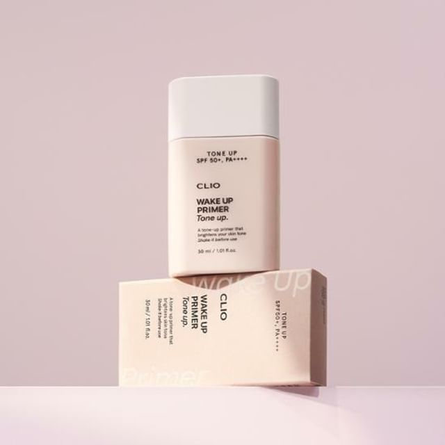 南他宿免運 CLIO Wake Up Primer Tone Up 多合一修飾煥顏亮膚妝前乳 飾底乳 提亮素顏霜