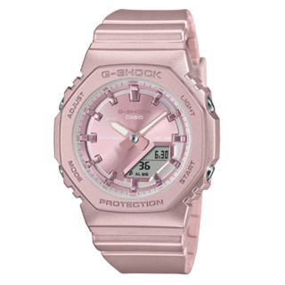 【CASIO 卡西歐】G-SHOCK 緞面珠光 細致優雅 氣質粉 八角形錶殼 GMA-P2100ST-4A 40.2mm