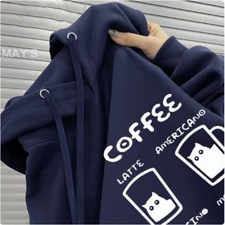 臺灣出貨2天出貨 連帽T 女 冬天刷毛帽T 厚磅連帽T 加厚衛衣女 加絨大T 保暖帽T 寬鬆落肩帽T女