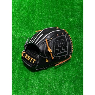棒球世界全新ZETT 棒壘球手套全封檔 11.5吋 (BPGT-80506)黑色特價牛皮軟化處理