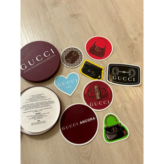 GUCCI 2024 限量聖誕系列 行李箱貼紙🧳