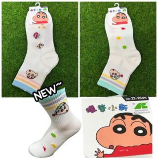 #現貨#正版授權#蠟筆小新 #少女襪 #臺灣製棉襪 #女童襪#男童襪